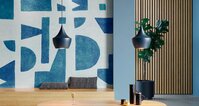 Abstract Blue (NWF) 280x416 cm