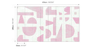 Abstract Rose (NWF) 280x416 cm