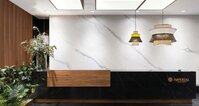 Aria White Polished 160x320
