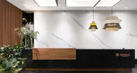 Aria White Polished 160x320