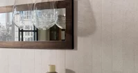 Bottega White Spiga 45x120