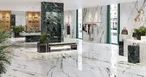 Calacatta Green Polished 120x270x0,6 cm