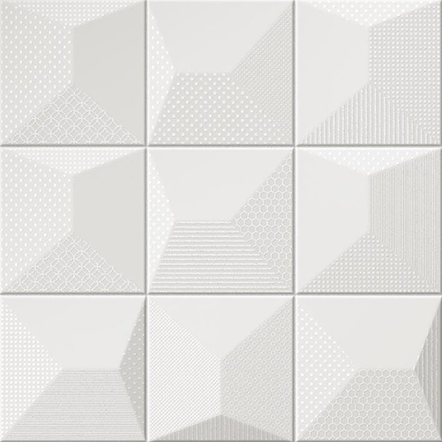 Cosmos S2 Deco White 16x16