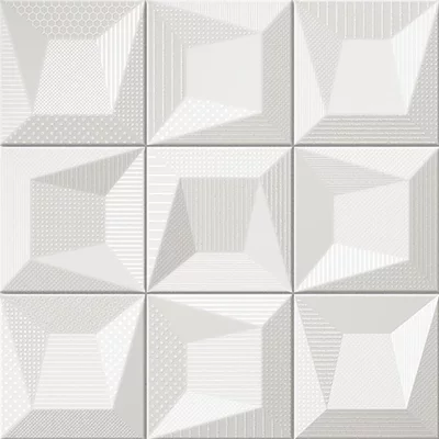 Cosmos S4 Deco White 16x16