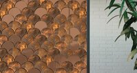 Drop Copper Brushed 29,5x29,6