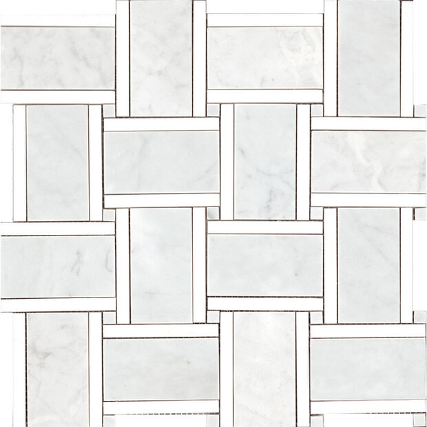 Essential Braid Carrara 30,8x30,8x1 cm
