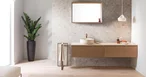 Essential Hexagon Silver Wood 25,8x29,8