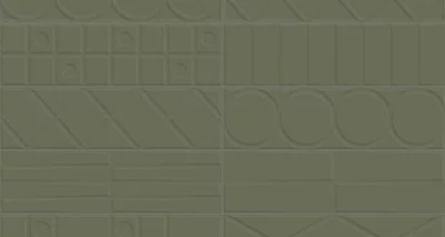 Geo Deco Green 12,35x44,3
