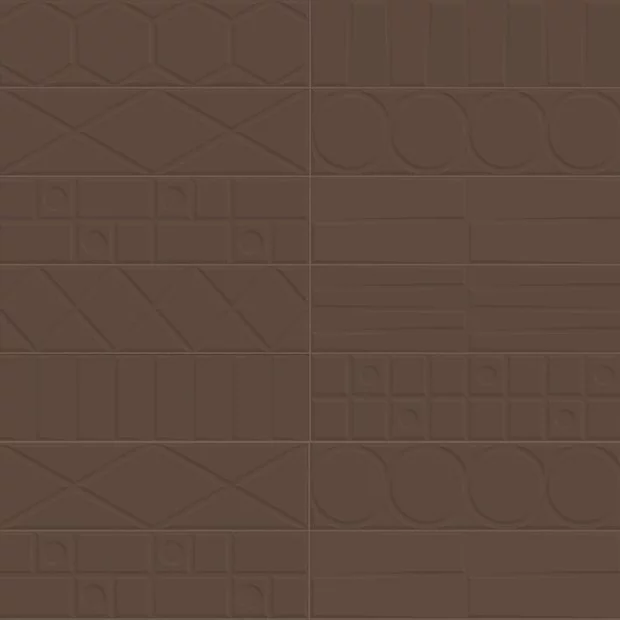 Geo Deco Maroon 12,35x44,3