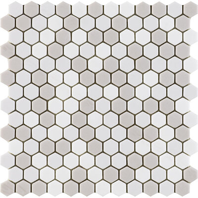Glaze Hexagon Beiges Matt 29,6x30