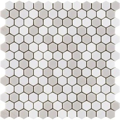 Glaze Hexagon Beiges Matt 29,6x30