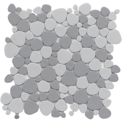Glaze Pebbles Greys 30,5x30,5