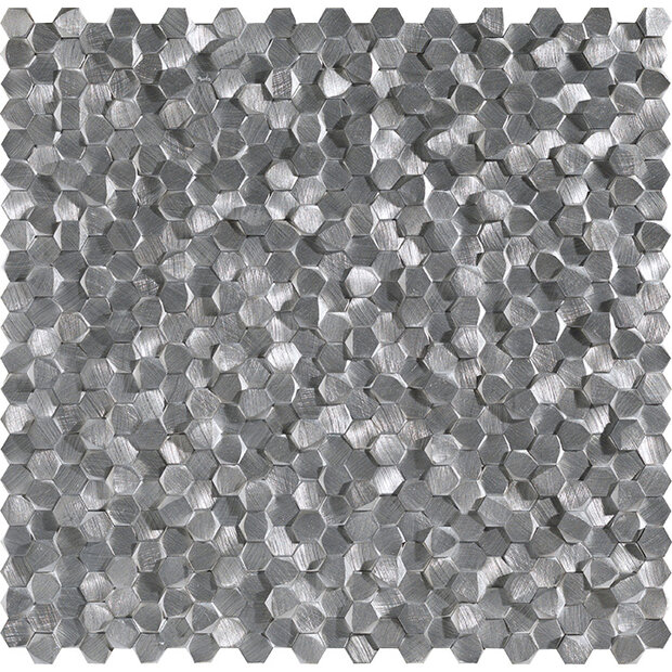 Gravity Aluminium 3D Hexagon Metal 30,1x30,7