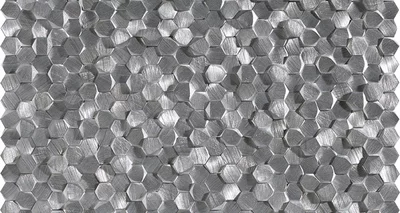 Gravity Aluminium 3D Hexagon Metal 30,1x30,7