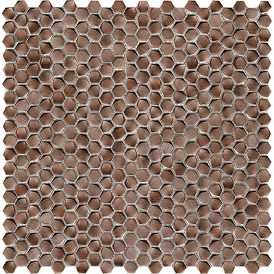 Gravity Aluminium Hexagon Copper 30,4x30,7