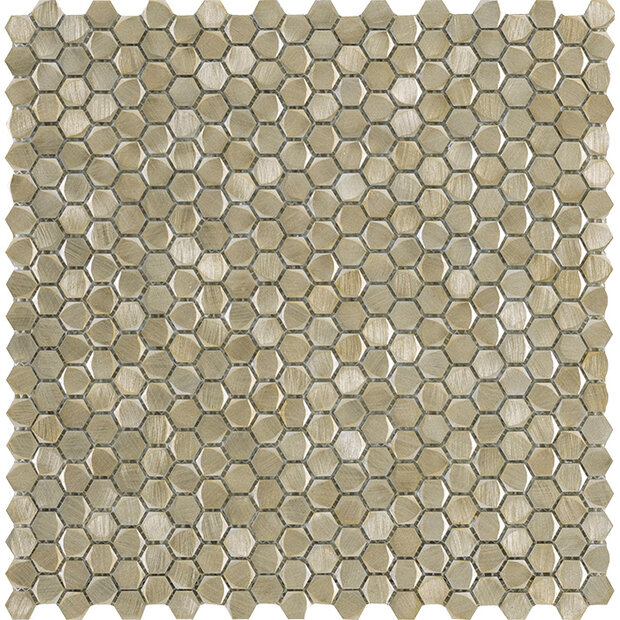 Gravity Aluminium Hexagon Gold 30,4x30,7