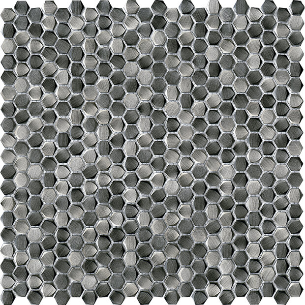 Gravity Aluminium Hexagon Metal Titanium 30,4x30,7