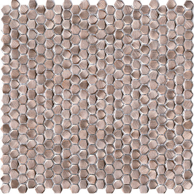Gravity Aluminium Hexagon Rose Gold 30,4x30,7