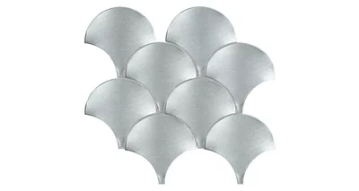 Gravity Aluminium Shell Aquamarine 24,4x26,4