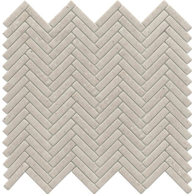 Herringbone Bottega Caliza 26x28