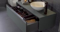 Lounge vodovodná batéria veľká titánová