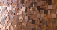Metal Bronze Mini 3D Cubes 30,5x30,5
