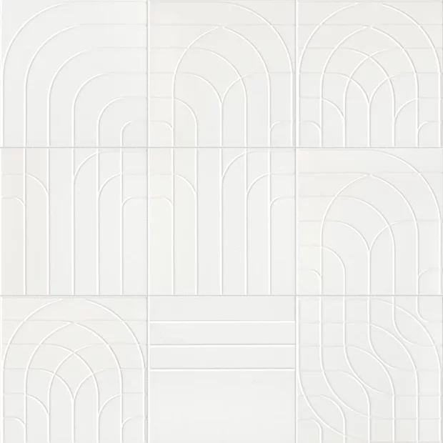 Metropolitan Deco Snow 20x20