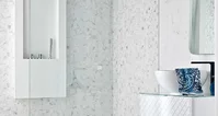 Mosaico Carrara Blanco 33,3x100