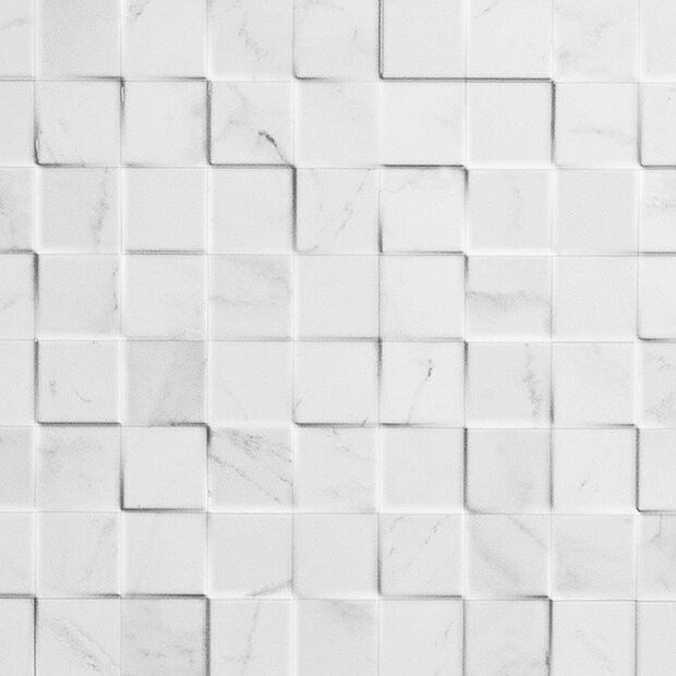 Mosaico Carrara Blanco 33,3x100