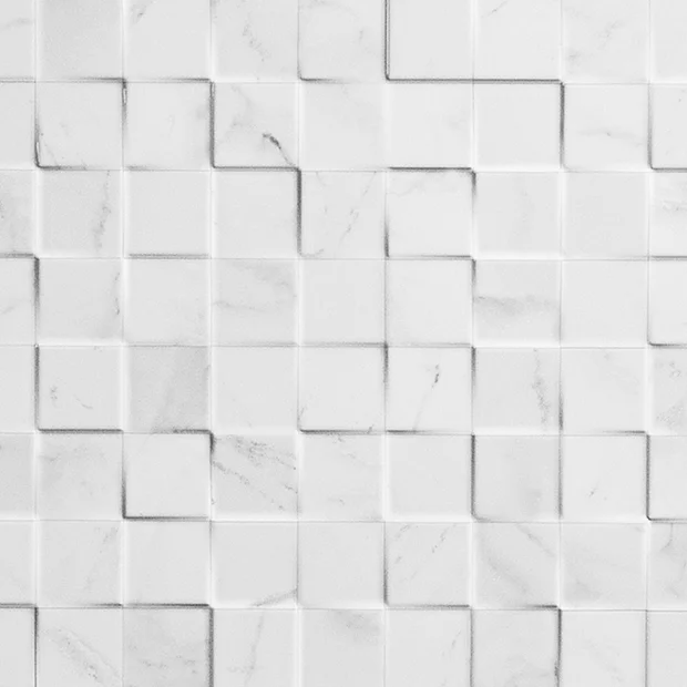 Mosaico Carrara Blanco 33,3x100