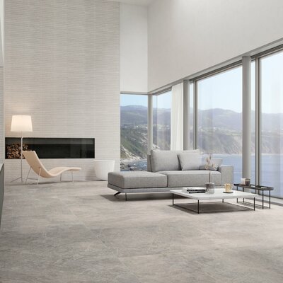 Noir Caliza Spiga 45x120