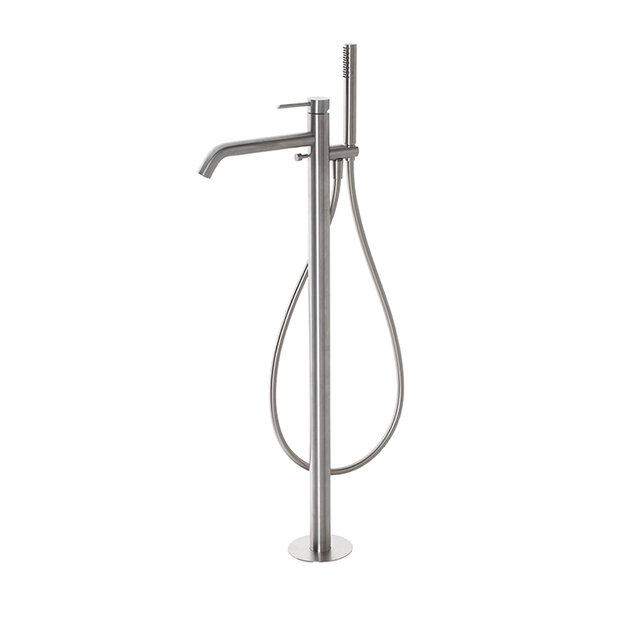 Round Inox batéria do vane nehrdzavejúca oceľ kartáčovaná