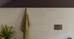 Square bidetová batéria titánová kartáčovaná