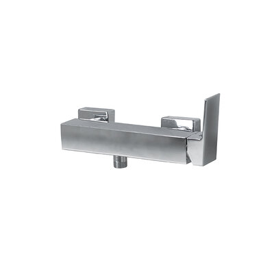 Square podomietková batéria do sprchového kúta chrómová