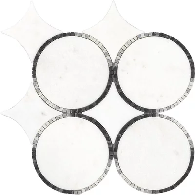 Tempo Circle White 29,9x29,9x1